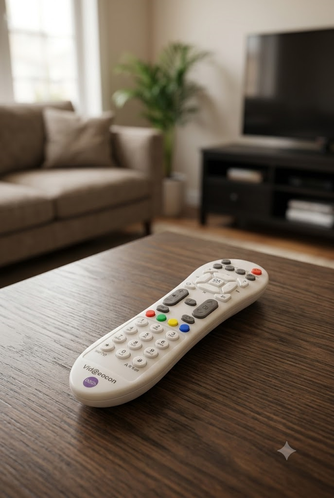 Videocon d2h White Replacement Remote Control